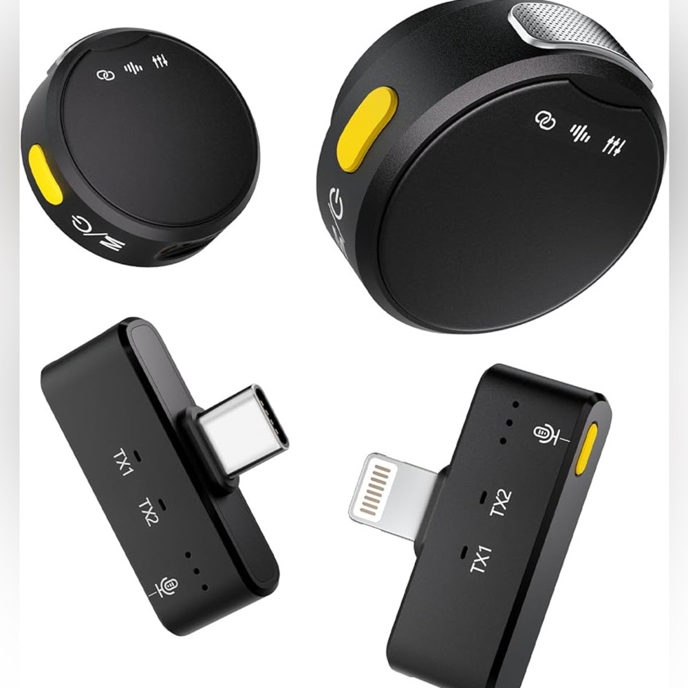 RIBIU Wireless Microphone For IPhone/Android